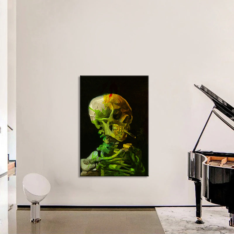 Schädel – Van Gogh (Inspiration)