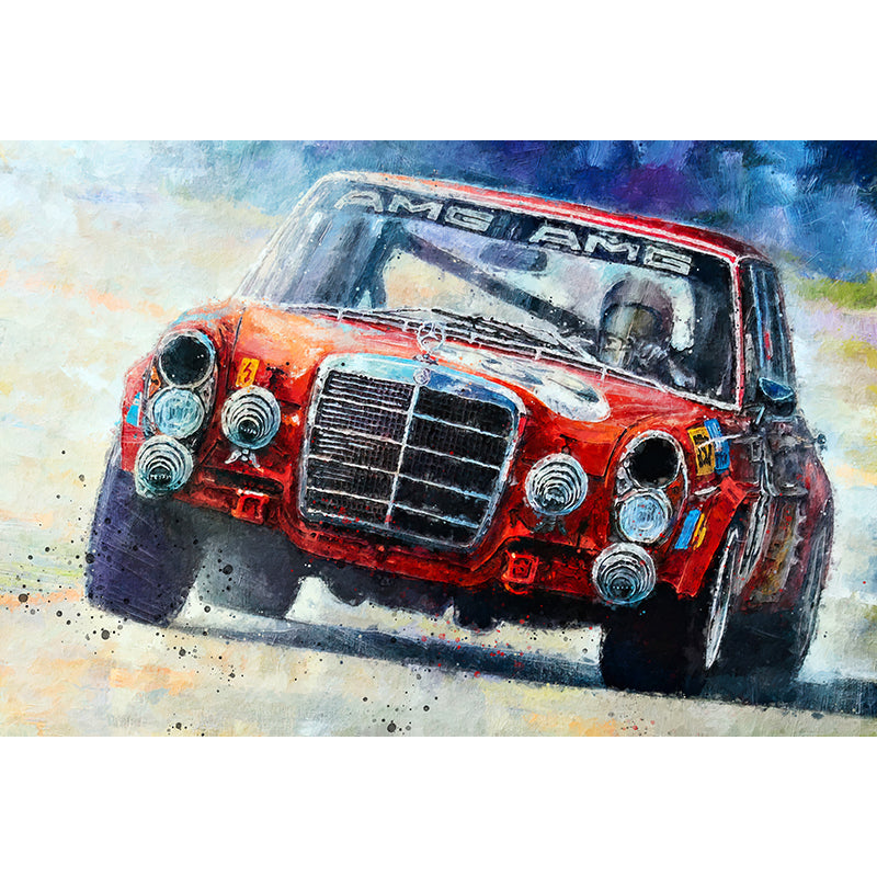 Mercedes-Benz-Gemälde #2