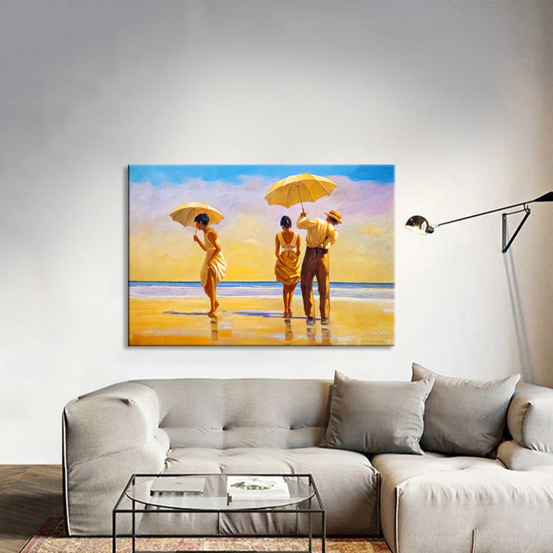 Strandszene - Jack Vettriano