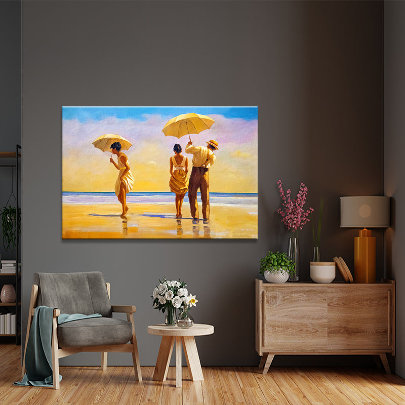 Strandszene - Jack Vettriano