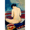 Sitzender Akt mit Kissen – Henri Matisse