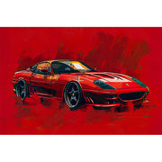Ferrari-Gemälde gemischt