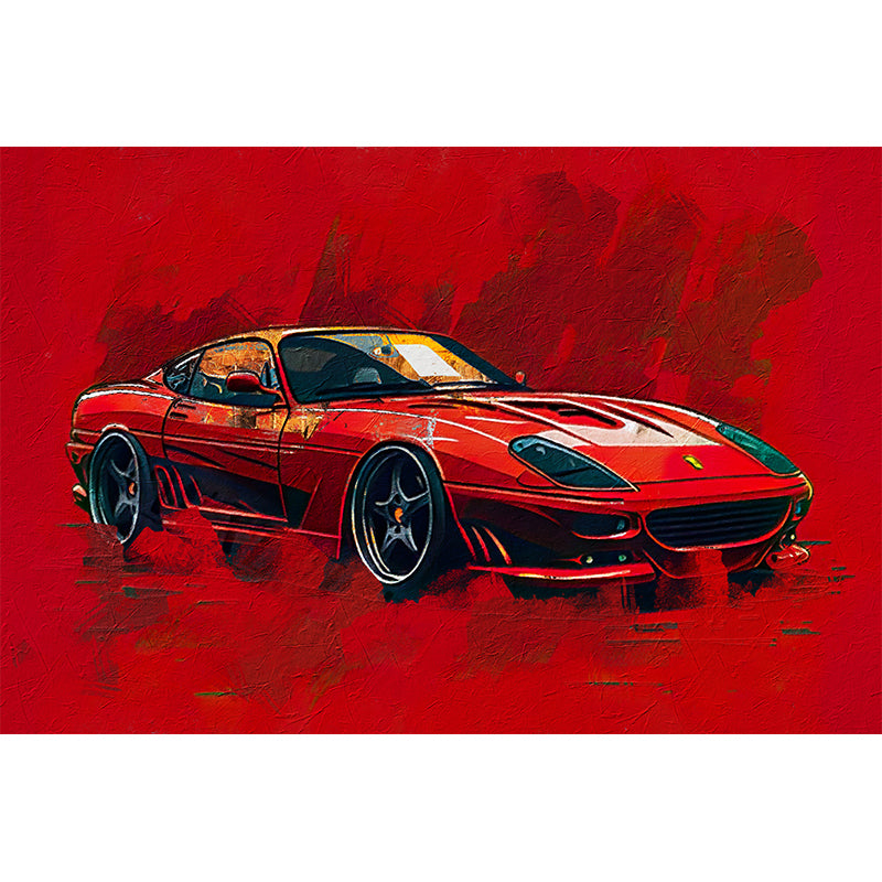 Ferrari-Gemälde gemischt