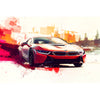 Abstrakter BMW i8