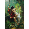 Die Schaukel (Frühling) - Pierre Auguste Cot