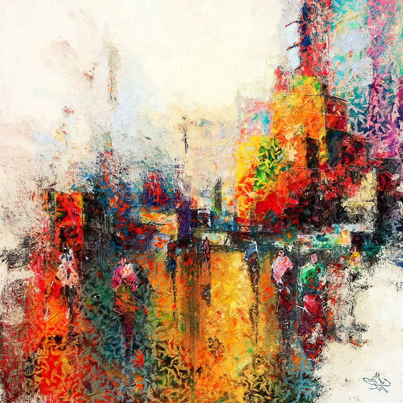 Abstrakt in Farbe
