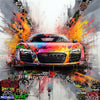 Audi R8-Gemälde