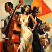 Jazz-Gemälde