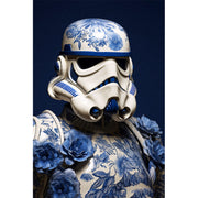 Star Wars-Figuren im Delfter-Blau-Stil