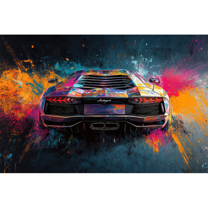 Lamborghini Aventador Gemälde