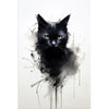 Schwarze Katze