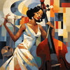 Frau und Cello