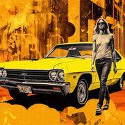 Abstrakte Collage