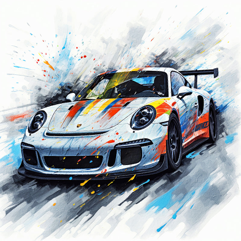 Porsche 911 Gemälde