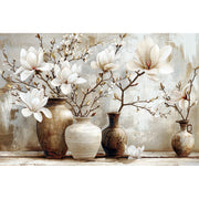 Blumen in Sepia