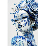 Dame in Delfter Blau II