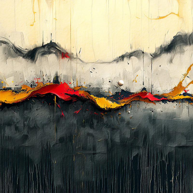 Abstrakt in Mischfarbe II