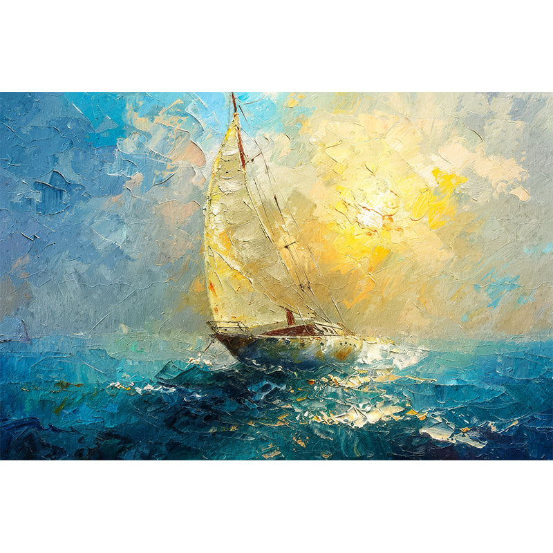 Segelboot-Gemälde
