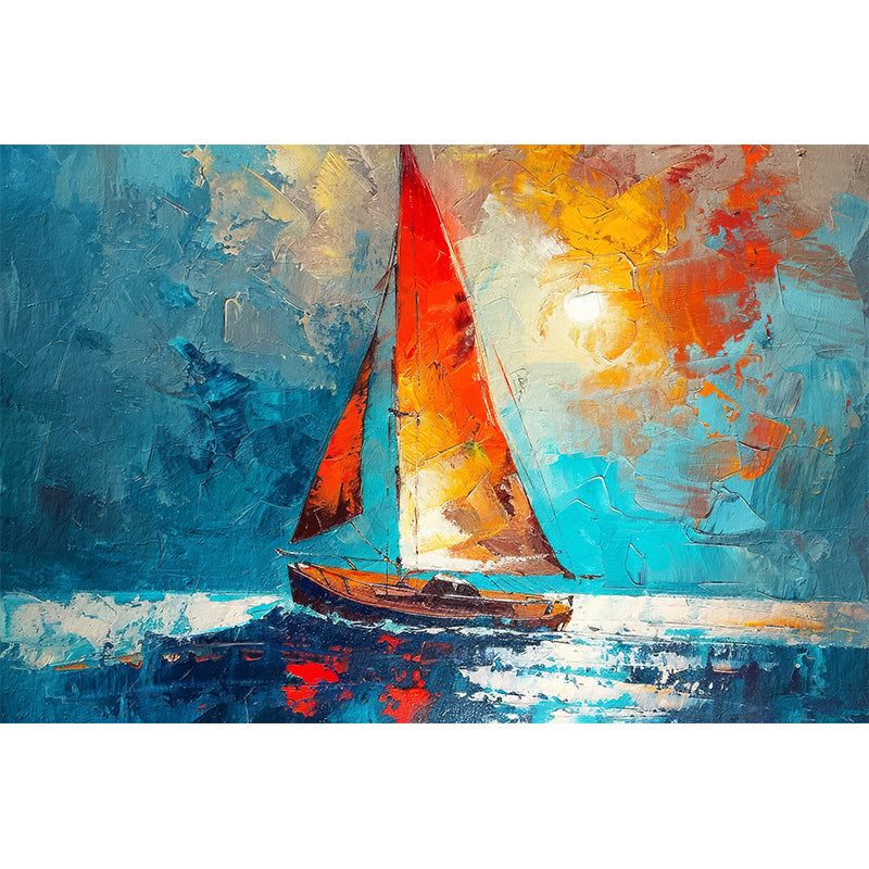 Segelboot-Gemälde II