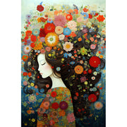 Frau mit Blumen VI