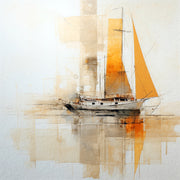 Klassisches Segelboot