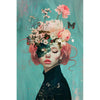 Frau mit Blumen V