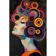 Frau mit Locken III