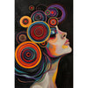 Frau mit Locken IV