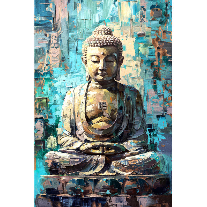 Buddha-Art-Gemälde