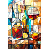 Wanddekoration Wein II