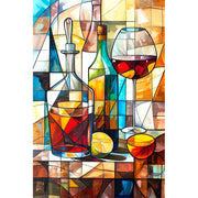 Wanddekoration Wein II