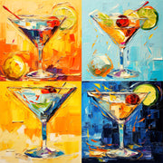 Cocktail-Leinwandbild