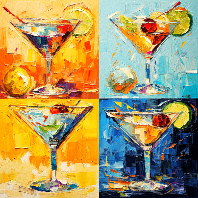 Cocktail-Leinwandbild