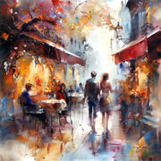 Café-Terras-Gemälde