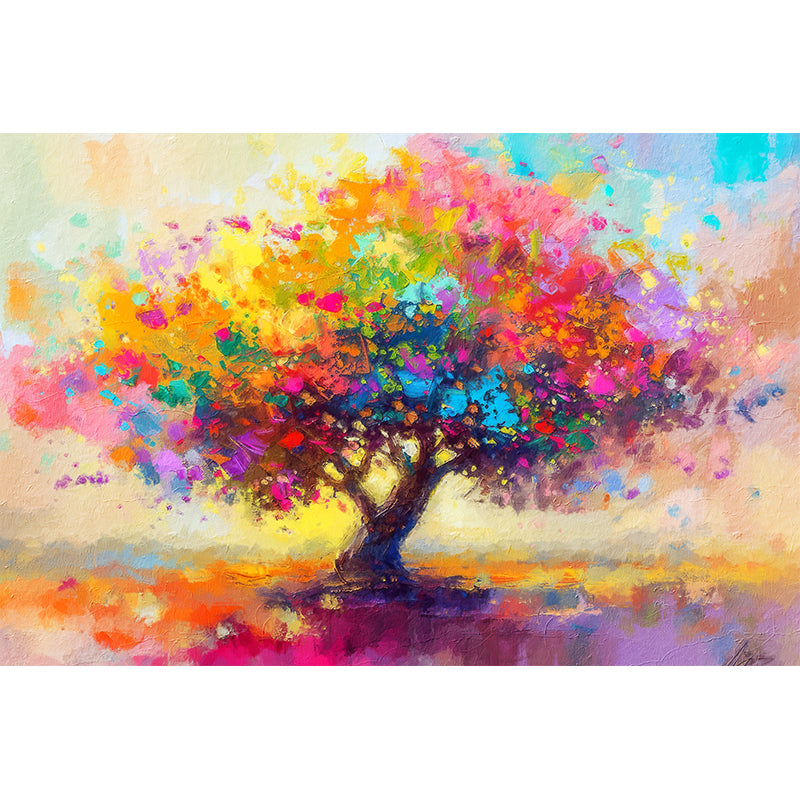 Gemälde Bunter Baum