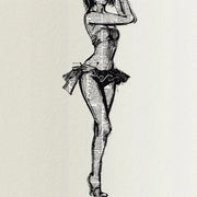 Gemälde Dame