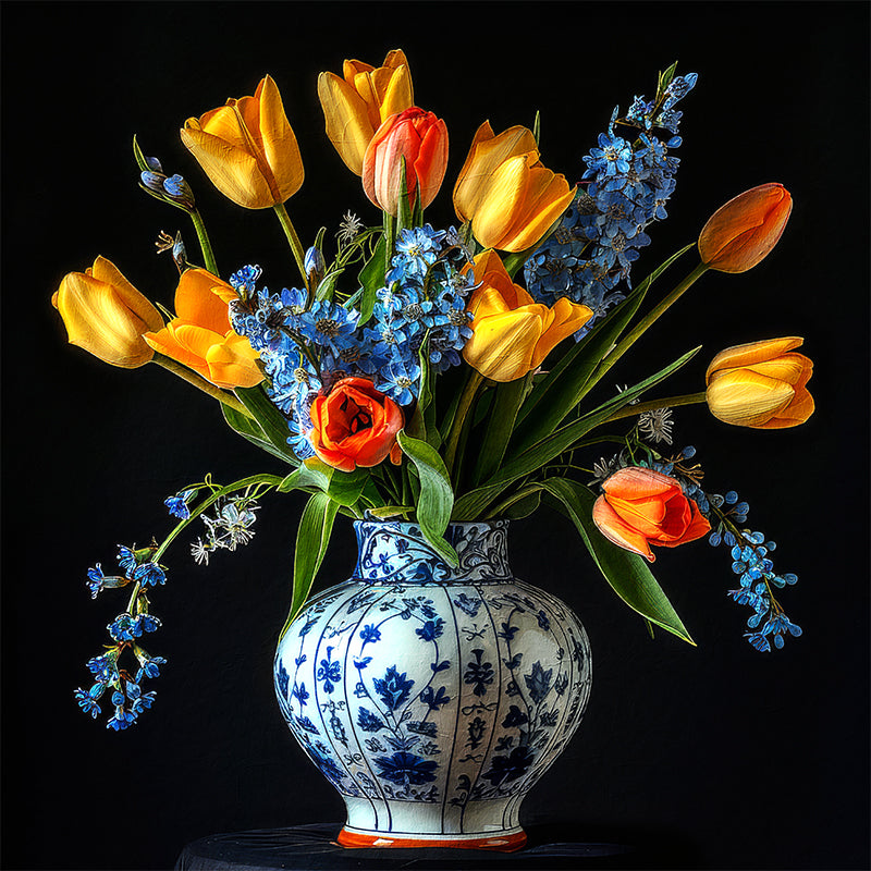 Delfter blaue Vase