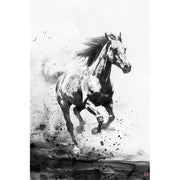 Laufendes Pferd