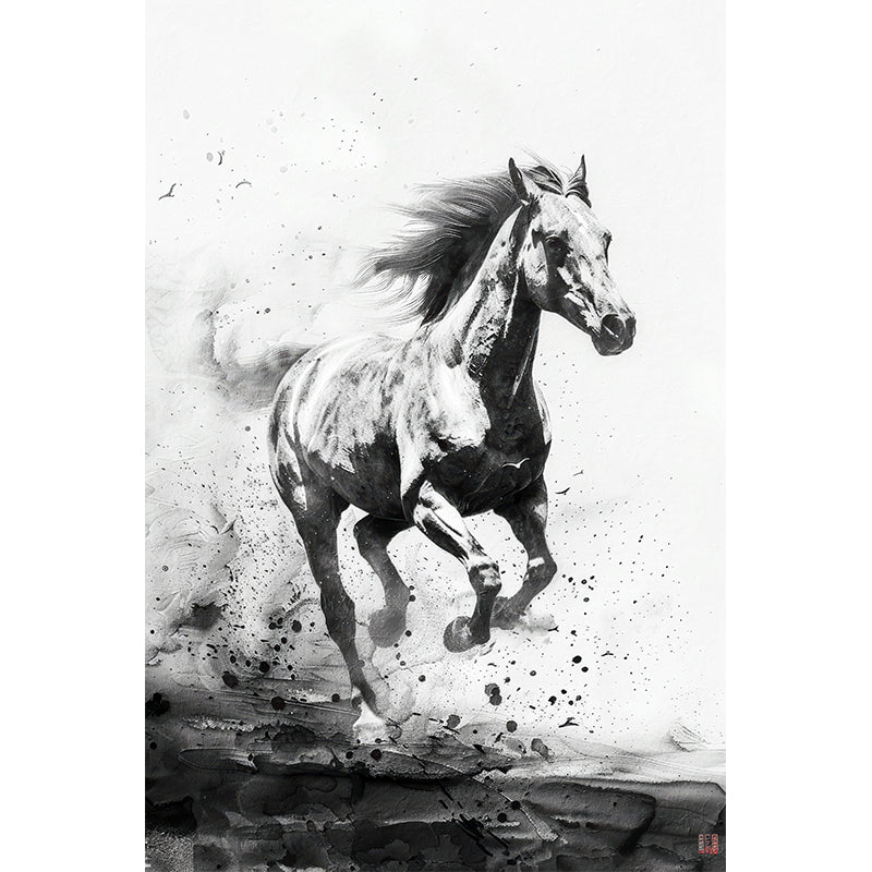 Laufendes Pferd