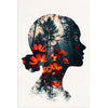 Frau in der Natur