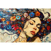 Frau mit Locken II
