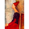 Jeanne Hébuterne in dunkler Kleidung - Amedeo Modigliani