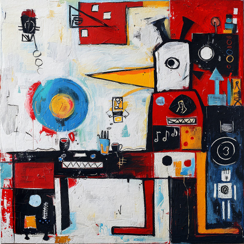 abstrakt-figurative Kunst