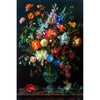 Vintage Vase mit Blumen III