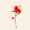 Aquarellblumen