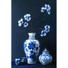 Blauwe Vase Gemälde