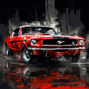 Mustang-Kunst