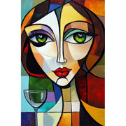 Frau Kubismus Kunst