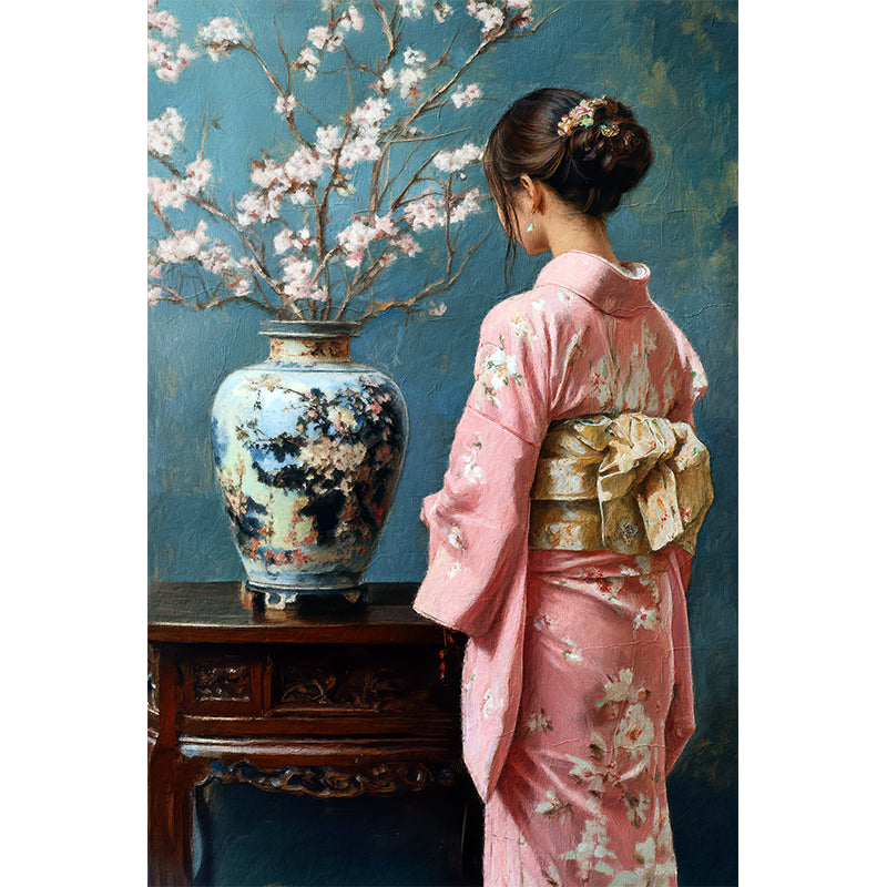 Die japanische Frau Kunst