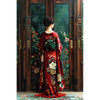 Japanische Frau im Kimono
